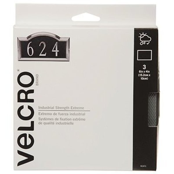Velcro Brand 3CT 4x6 Titanium Strip 91471